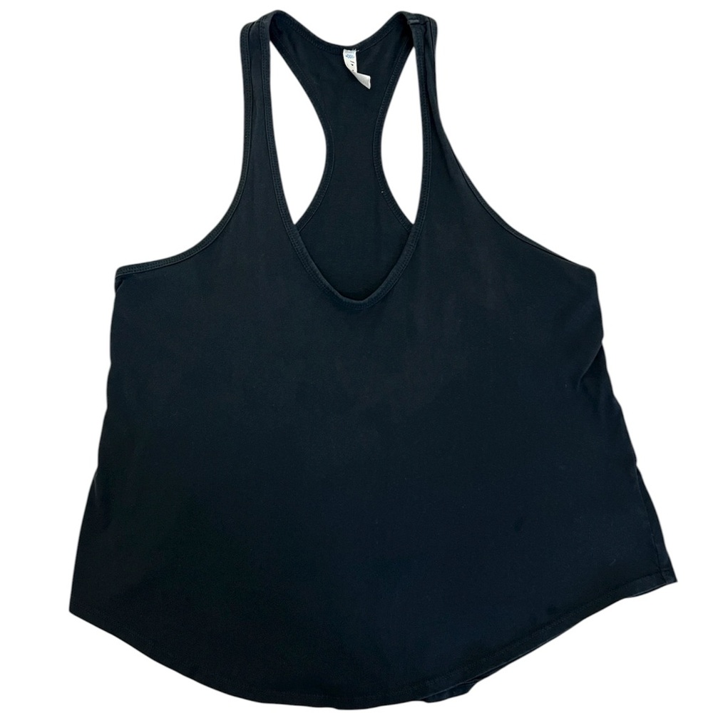 Free People Movement Black Oversized Racerback Tank Top 🖤